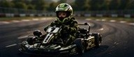 Micro category kart on track